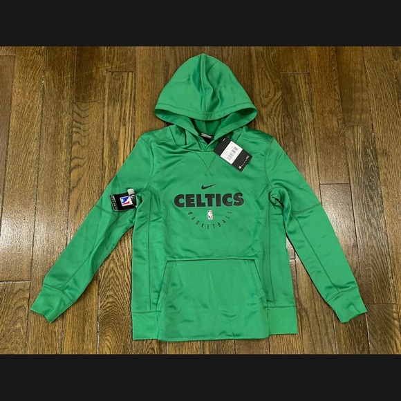 Nike | Shirts u0026 Tops | Youth Nike Boston Celtics Spotlight Performance  Hoodie Green Youth Size Small | Poshmark